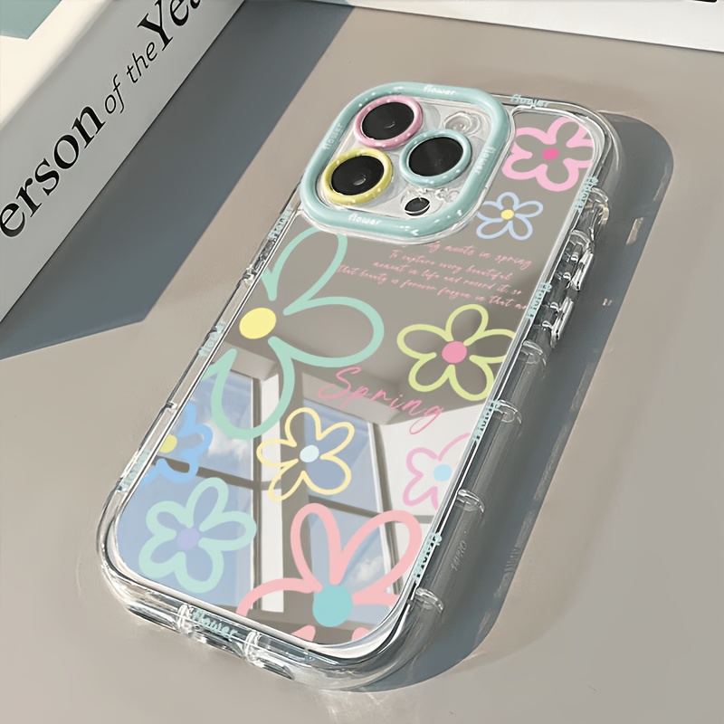 Phone Cases Cool Girl - Casing Ponsel Cermin Bantalan Udara Motif