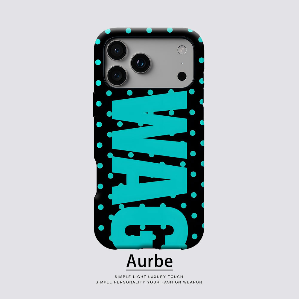 Phone Cases Typo - Neon Dots Typo Untuk Casing Ponsel