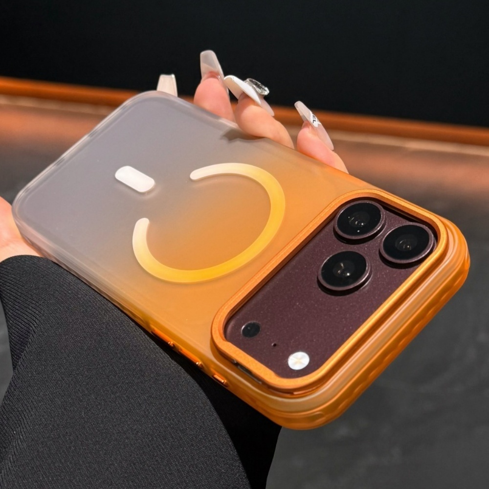 Phone Cases With Stand - Casing Ponsel Penyangga Bingkai Lensa Magnetik