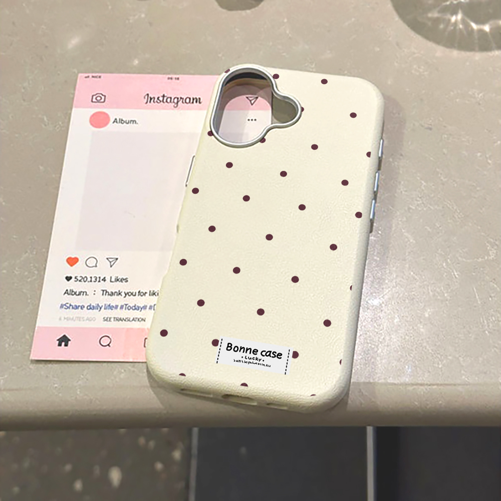 Phone Cases Polka Dot - Casing Ponsel Polka Dot Unik Kreatif