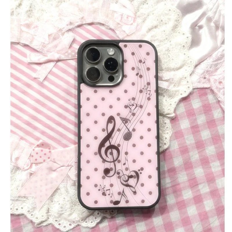 Phone Cases Cool Girl - Casing HP Korea Motif Pink Brown