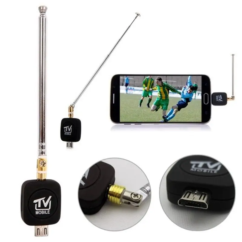 Phone Cases Android - TV seluler Mini profesional, USB mikro