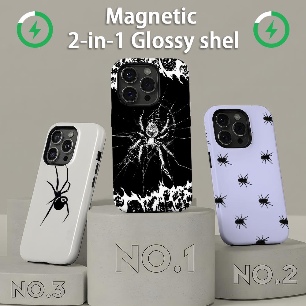 Phone Cases Designer - Casing HP Desain Gaya Gothic Spider