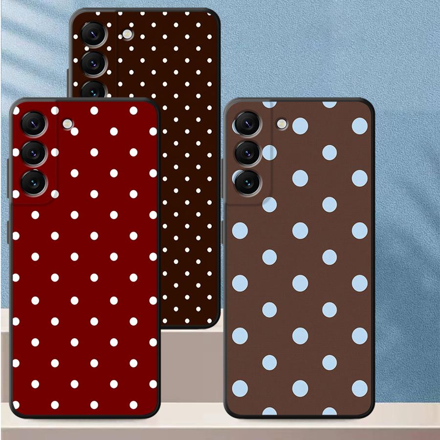 Phone Cases Polka Dot - Casing Polkadot Retro untuk Samsung Galaxy