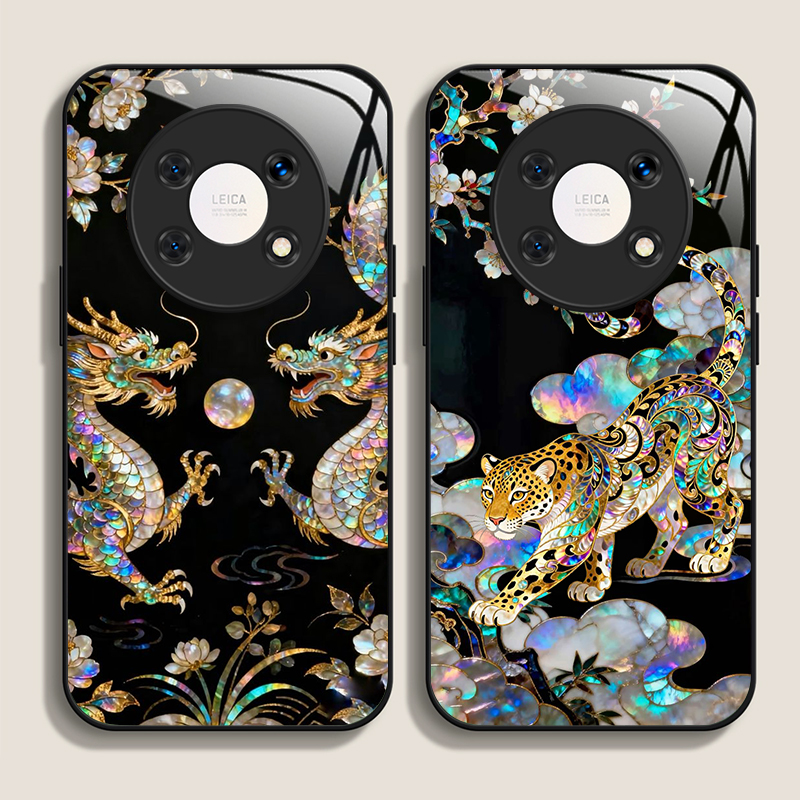 Phone Cases Xiaomi 15 - Casing Ponsel Kaca Temper Bertekstur Marmer