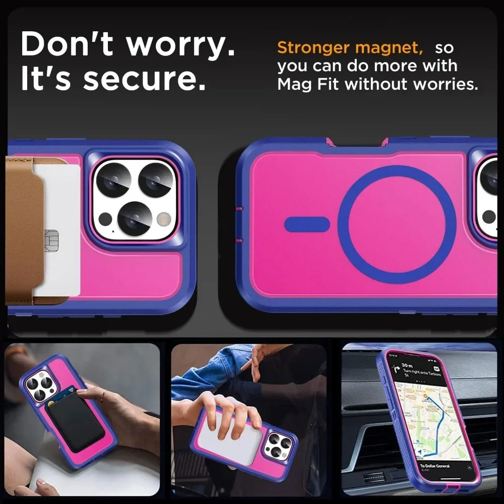 Casing Armor Magnetik Mewah Un - Phone Cases Heavy Duty ulasan dan harga