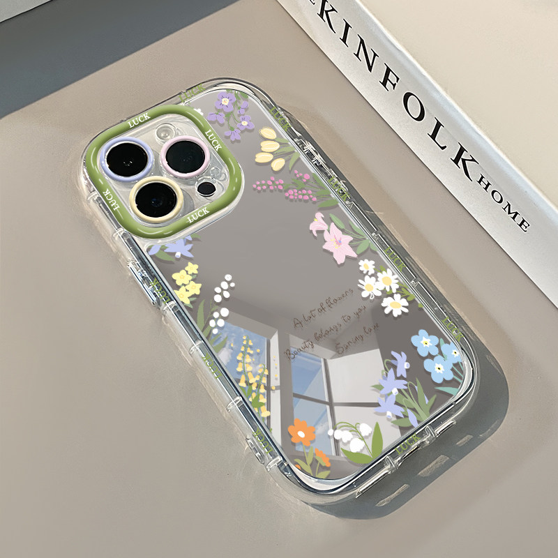 Casing Ponsel Cermin Bantalan  - Phone Cases Cool Girl ulasan dan harga