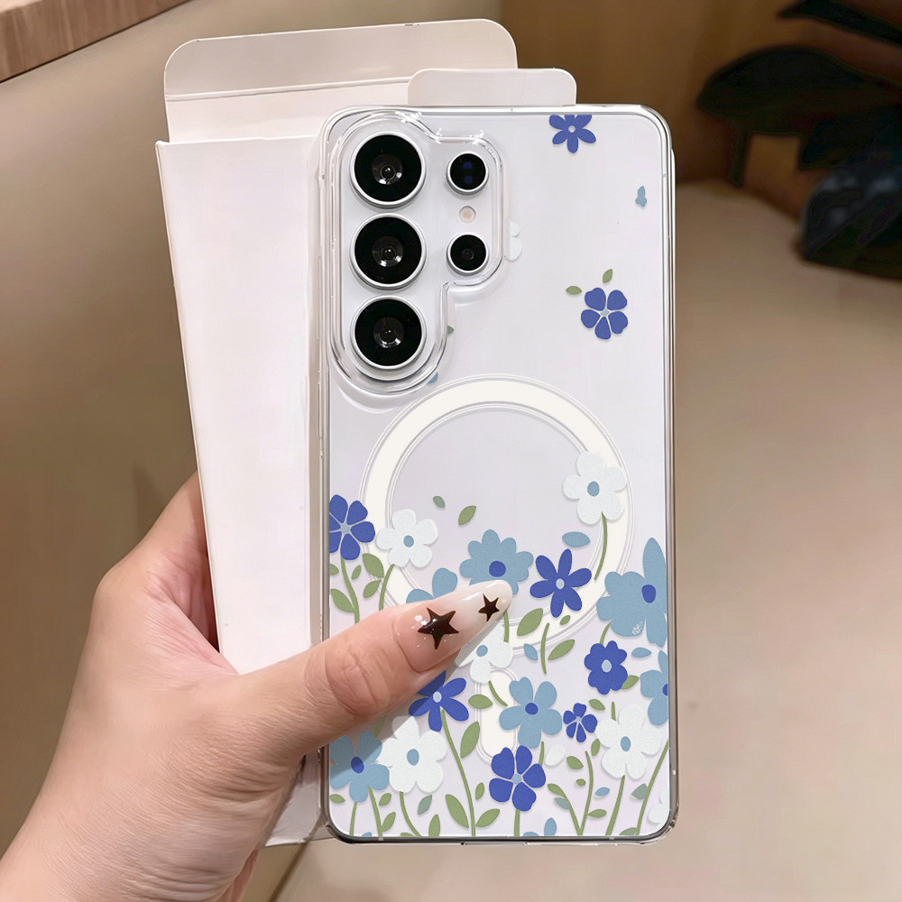 Casing Ponsel Magnetik Bunga B - Phone Cases Quality ulasan dan harga