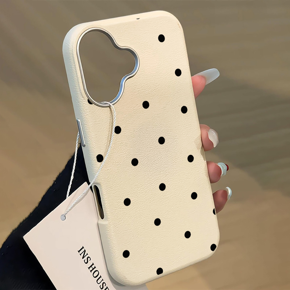 Casing Ponsel Polkadot Hitam M - Phone Cases Xiaomi 15 ulasan dan harga