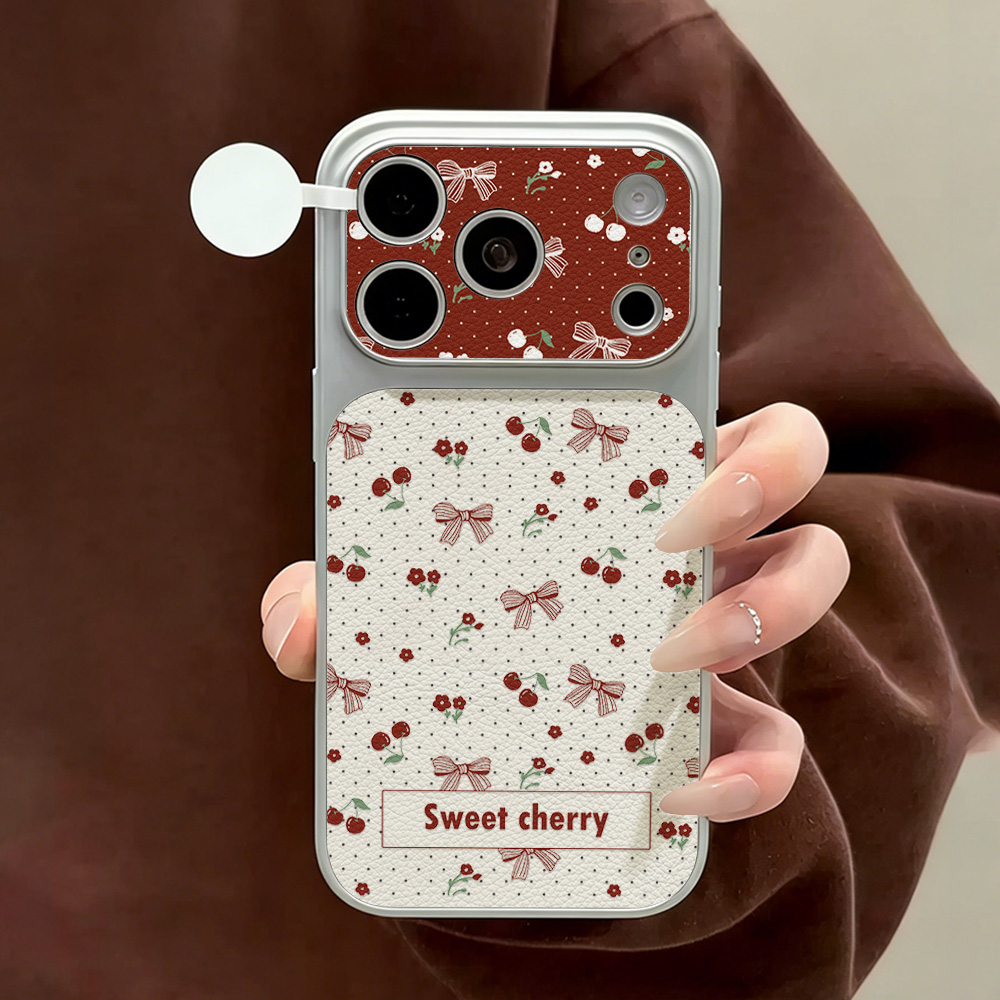 Casing Kulit Manis Motif Cherr - Phone Cases Quality ulasan dan harga