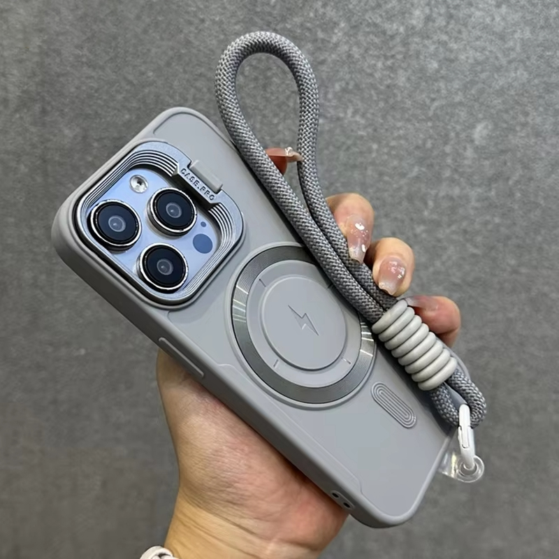 Casing Magnetik Penyangga Lens - Phone Cases With Stand ulasan dan harga