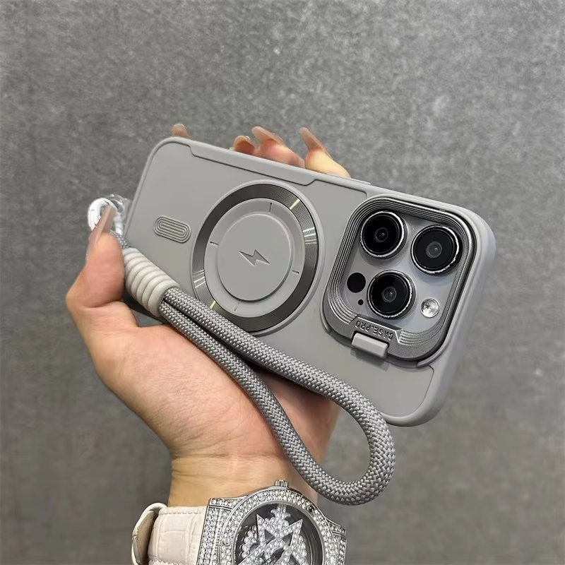 Casing Magnetik Penyangga Lens - Phone Cases With Stand ulasan dan harga