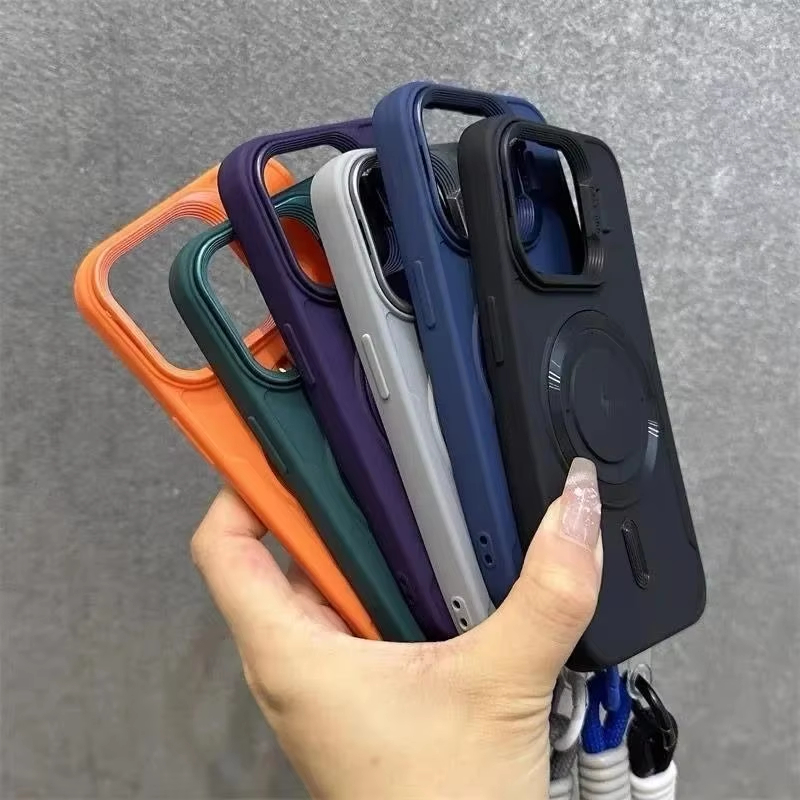 Casing Magnetik Penyangga Lens - Phone Cases With Stand ulasan dan harga