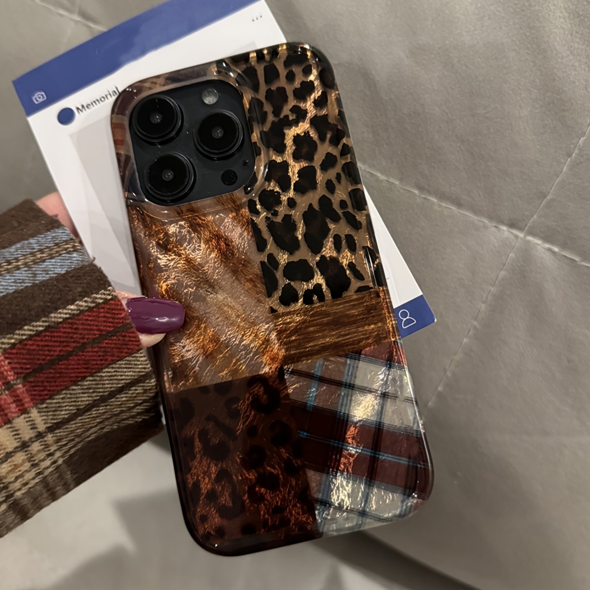 Casing Ponsel Desain Leopard d - Phone Cases Designer ulasan dan harga