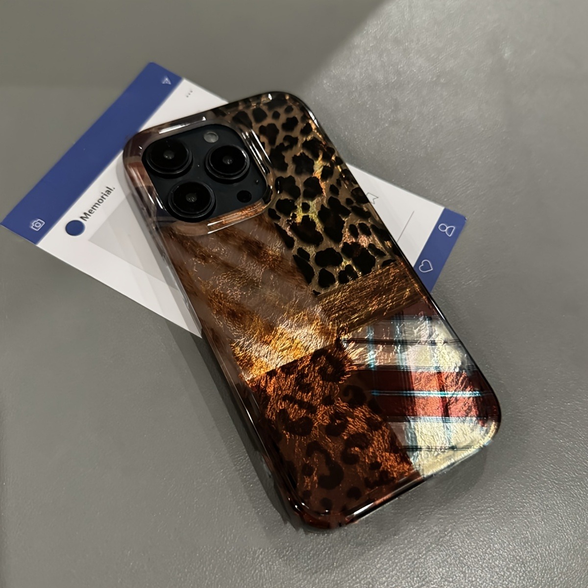 Casing Ponsel Desain Leopard d - Phone Cases Designer ulasan dan harga