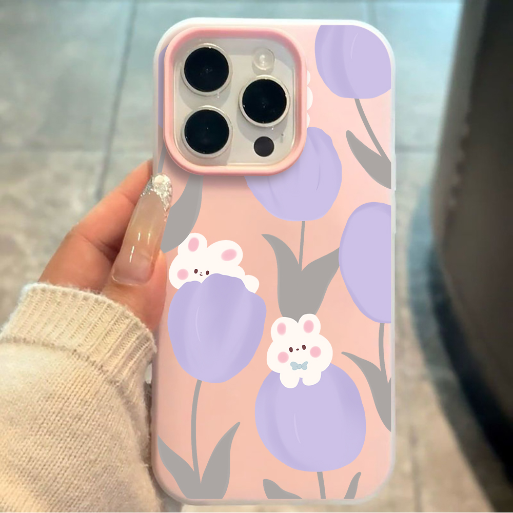 Casing Ponsel Tulip Lavender L - Phone Cases Xiaomi 15 ulasan dan harga