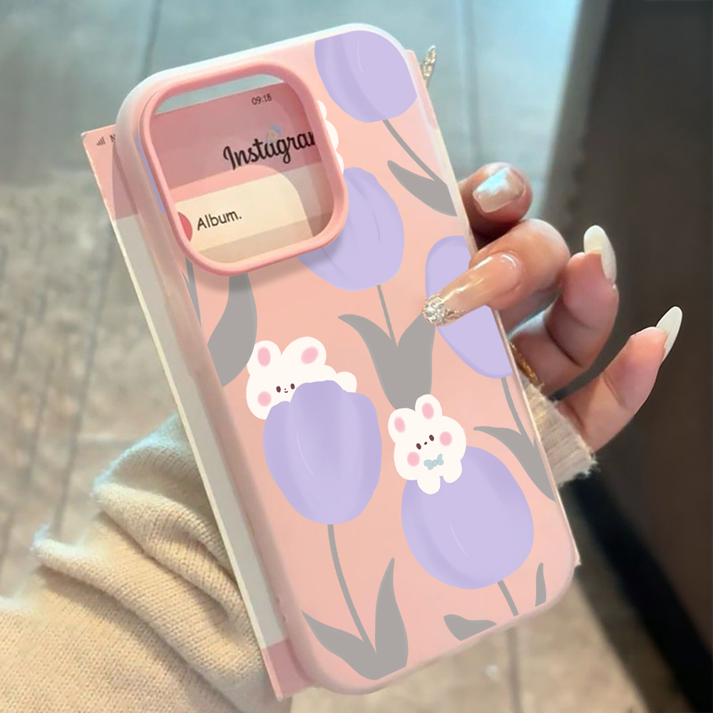 Casing Ponsel Tulip Lavender L - Phone Cases Xiaomi 15 ulasan dan harga