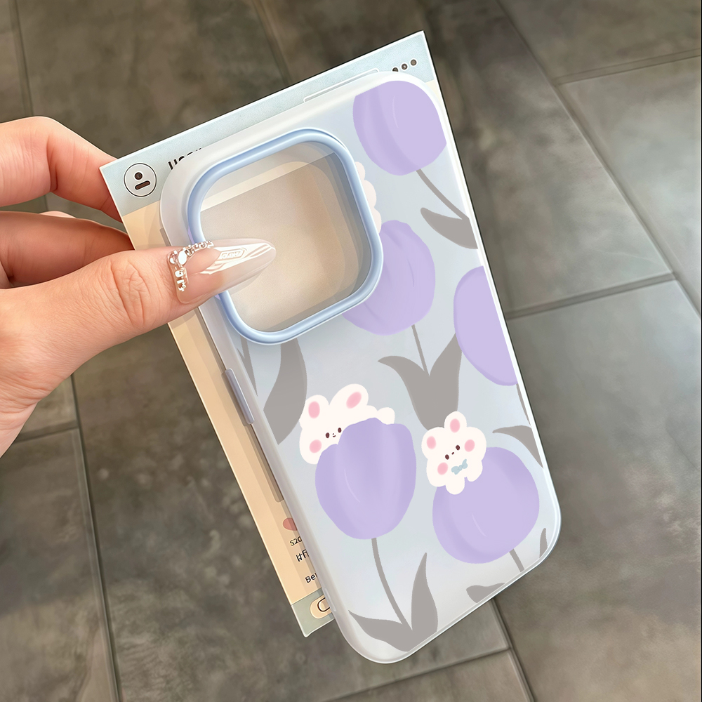 Casing Ponsel Tulip Lavender L - Phone Cases Xiaomi 15 ulasan dan harga
